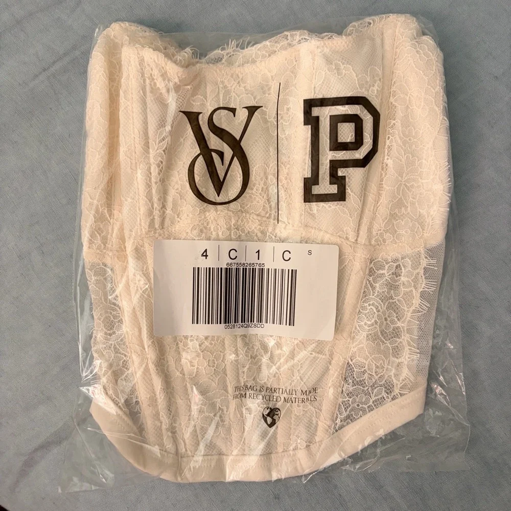 Victoria’s Secret Corset Top | Dream Angels Lace | Small | NWT 32DD 34DD - Picture 2 of 6